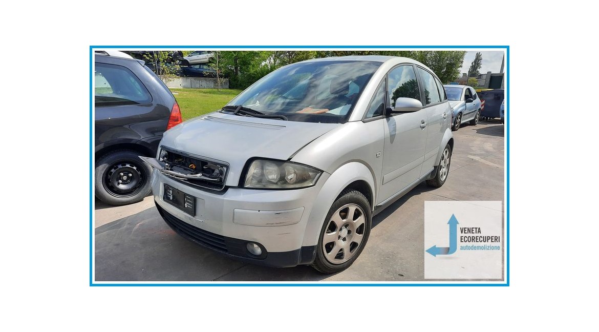 AUDI A2 8Z del 2000 parti usate e ricambi