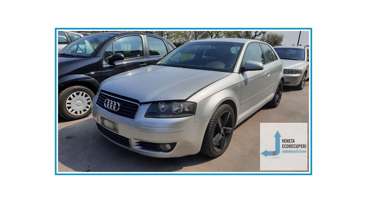AUDI A3 8P del 2003 parti usate e ricambi