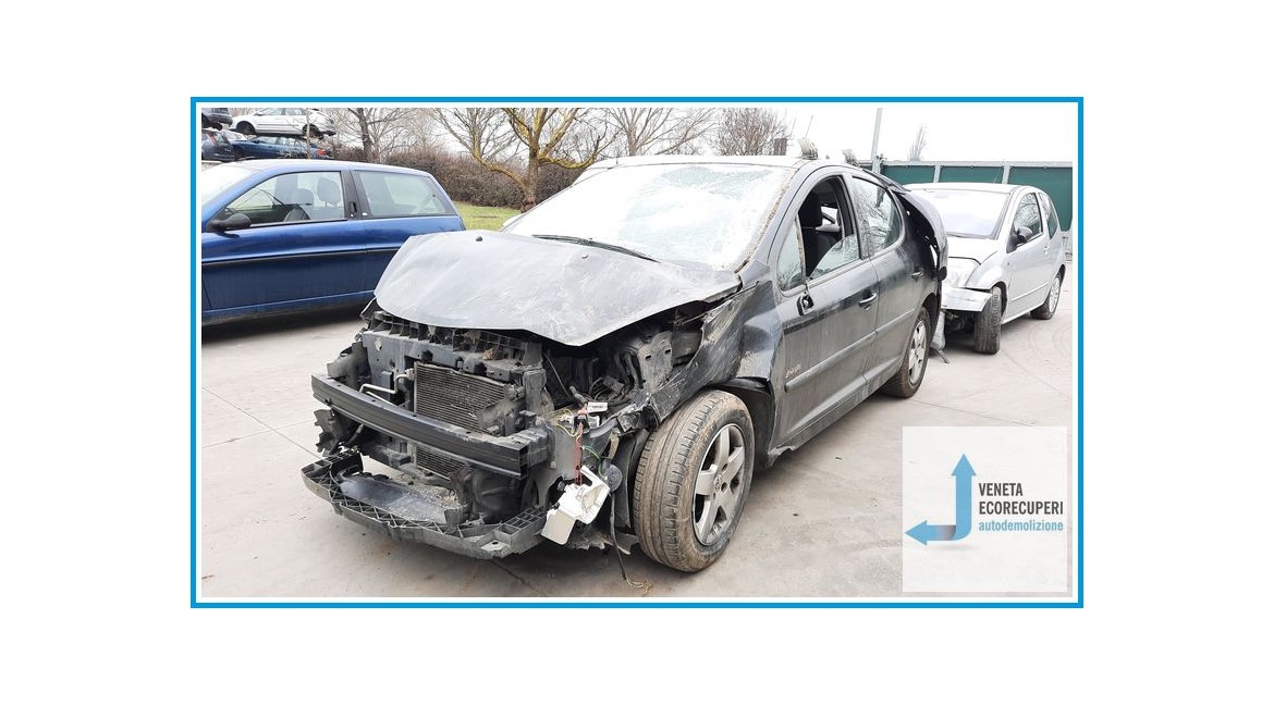 PEUGEOT 207  del 2009 parti usate e ricambi
