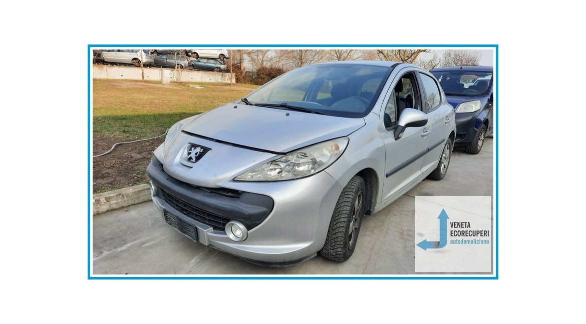 PEUGEOT 207  del 2009 parti usate e ricambi