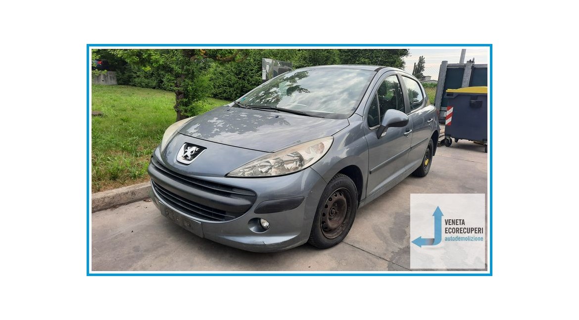 PEUGEOT 207  del 2009 parti usate e ricambi