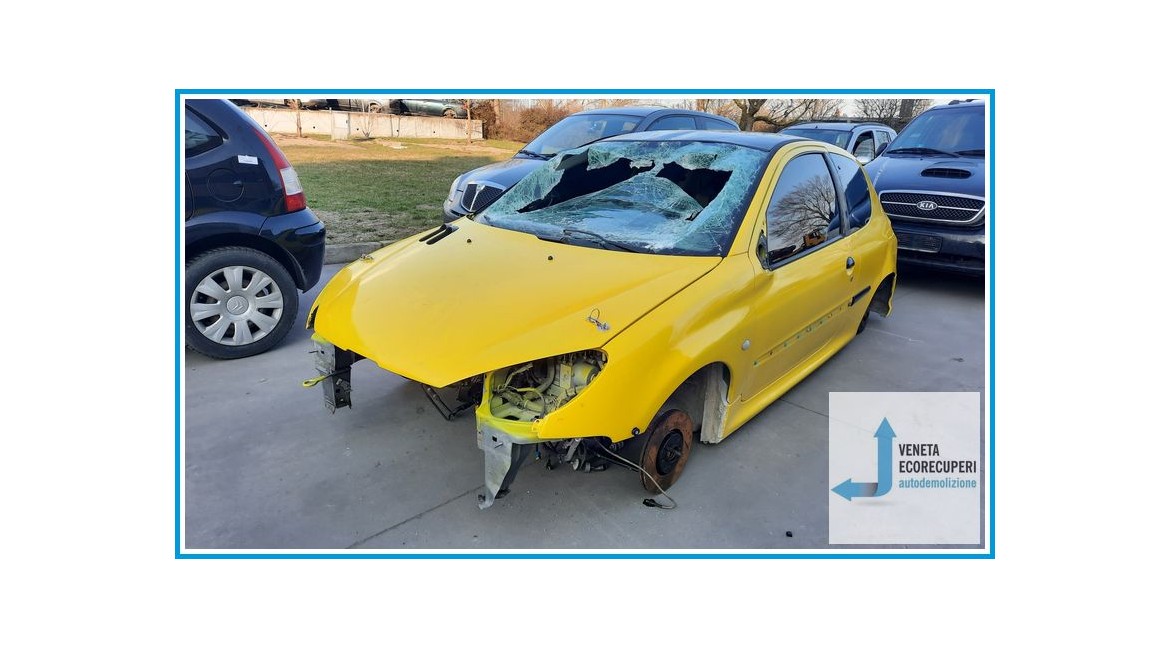 PEUGEOT 206  del 2001 parti usate e ricambi
