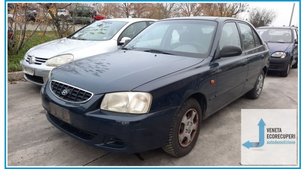 HYUNDAI ACCENT  del 2002 parti usate e ricambi - Tipo Motore G4EA