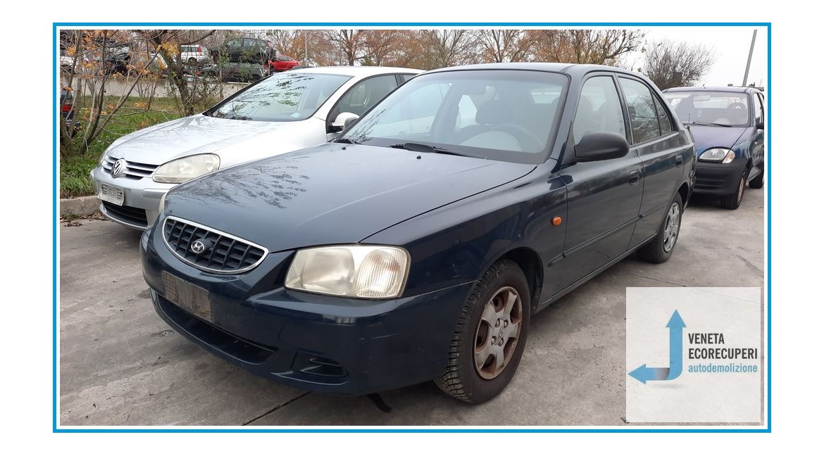 HYUNDAI ACCENT  del 2002 parti usate e ricambi - Tipo Motore G4EA