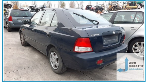 HYUNDAI ACCENT  del 2002 parti usate e ricambi - Tipo Motore G4EA