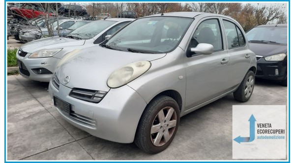 NISSAN MICRA K12E del 2004 parti usate e ricambi - Tipo Motore K9K