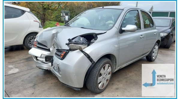 NISSAN MICRA K12E del 2004 parti usate e ricambi - Tipo Motore CR12