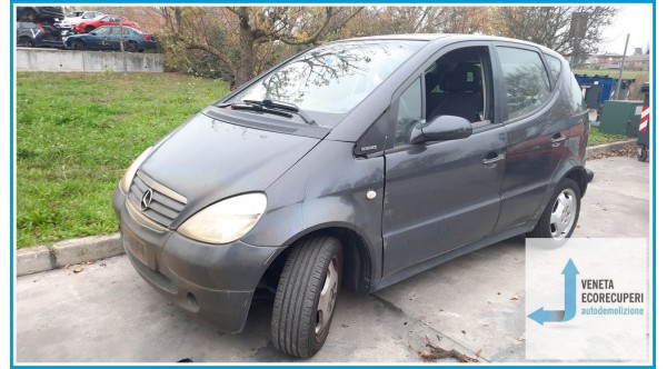 MERCEDES-BENZ Classe A W168 del 1999 parti usate e ricambi - Tipo Motore 166960