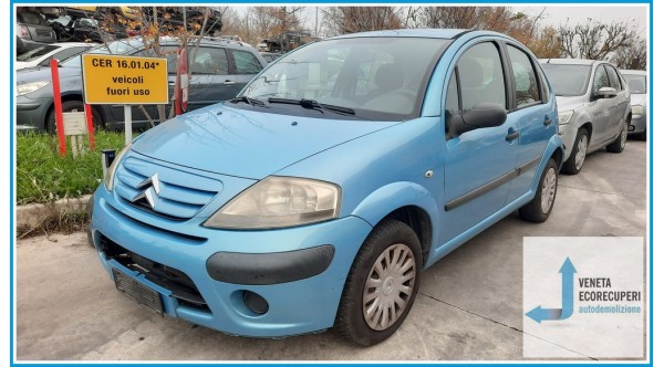 CITROEN C3 2a Serie  del 2007 parti usate e ricambi - Tipo Motore 8HZ