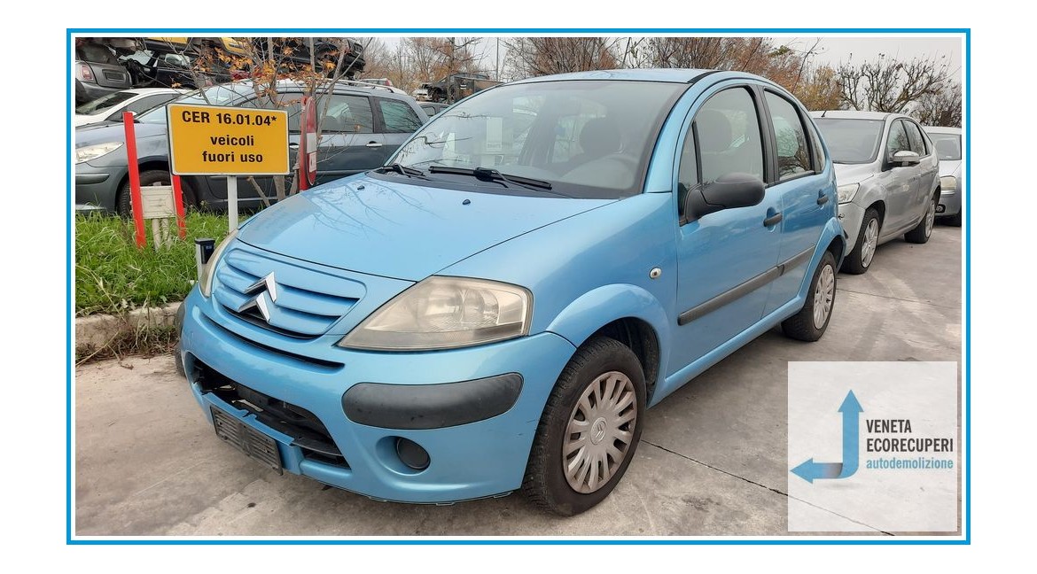 CITROEN C3 2a Serie  del 2007 parti usate e ricambi - Tipo Motore 8HZ