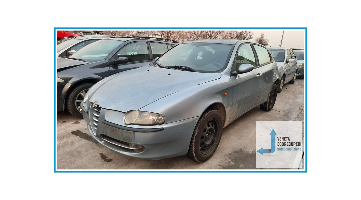 ALFA ROMEO 147 W8 del 2002 parti usate e ricambi - Tipo Motore 937A2000