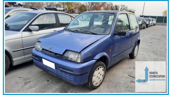 FIAT CINQUECENTO NM del 1996 parti usate e ricambi - Tipo Motore 1170A1046
