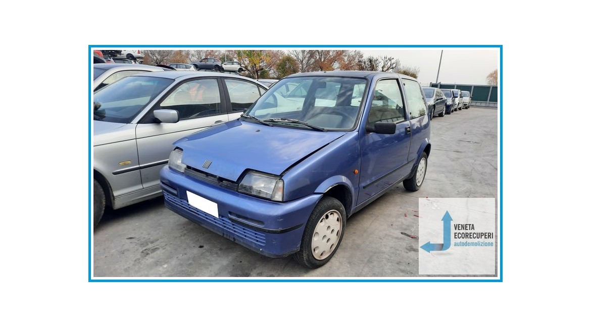 FIAT CINQUECENTO NM del 1996 parti usate e ricambi - Tipo Motore 1170A1046