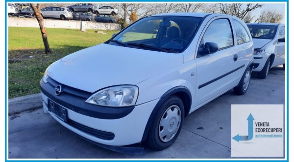 OPEL CORSA X01 del 2001 parti usate e ricambi - Tipo Motore Z10XE