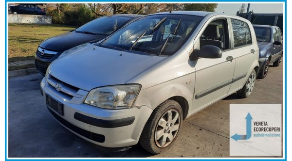 HYUNDAI GETZ  del 2004 parti usate e ricambi - Tipo Motore G4HD