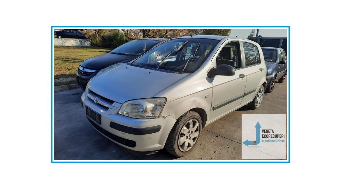 HYUNDAI GETZ  del 2004 parti usate e ricambi - Tipo Motore G4HD