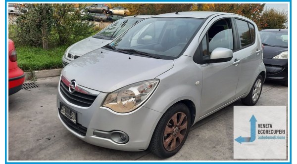OPEL AGILA H08 del 2009 parti usate e ricambi - Tipo Motore K12B