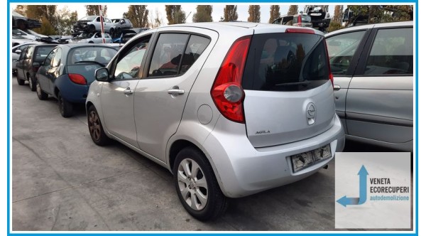 OPEL AGILA H08 del 2009 parti usate e ricambi - Tipo Motore K12B