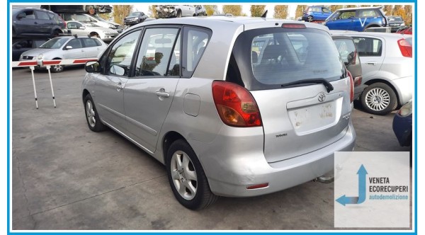 TOYOTA COROLLA 5p  del 2003 parti usate e ricambi - Tipo Motore 3ZZFE