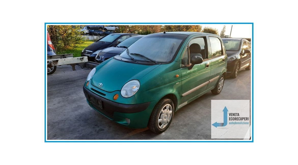 CHEVROLET (DAEWOO) MATIZ M100 del 2004 parti usate e ricambi - Tipo Motore B10S