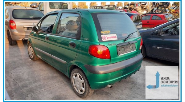 CHEVROLET (DAEWOO) MATIZ M100 del 2004 parti usate e ricambi - Tipo Motore B10S