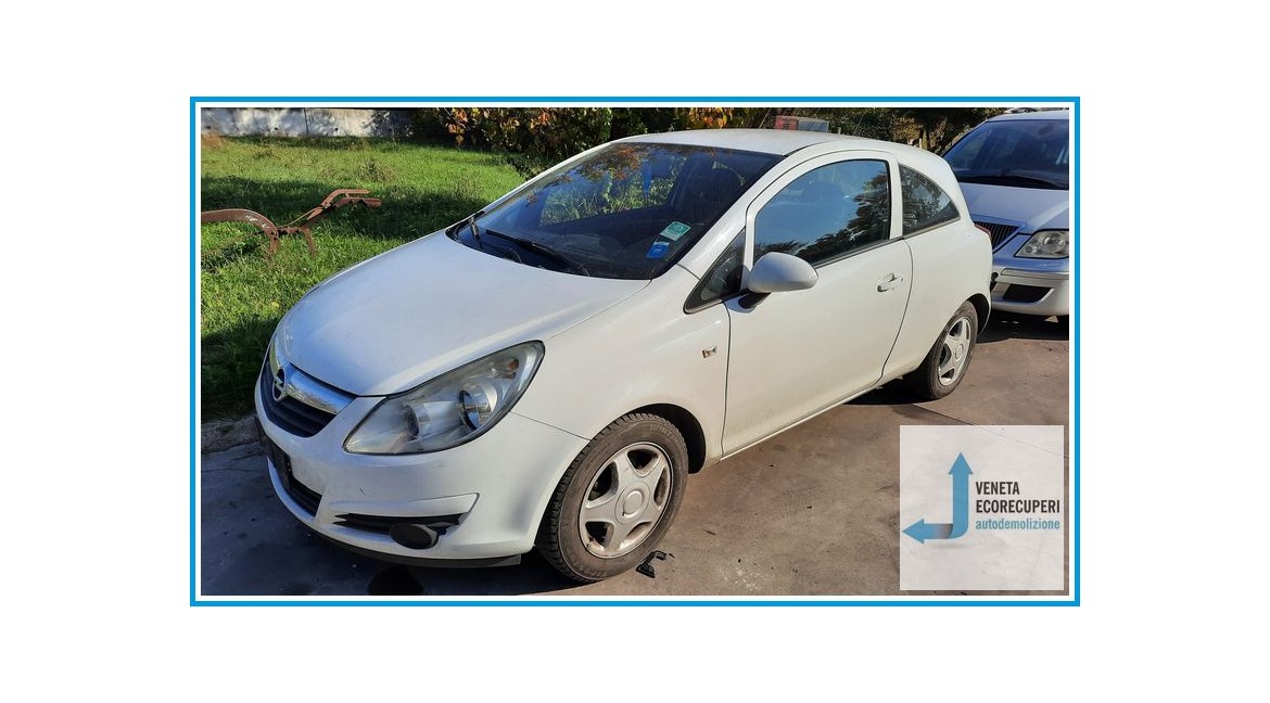 OPEL CORSA S07 del 2009 parti usate e ricambi - Tipo Motore Z12XEP