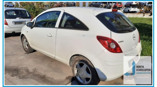 OPEL CORSA S07 del 2009 parti usate e ricambi - Tipo Motore Z12XEP