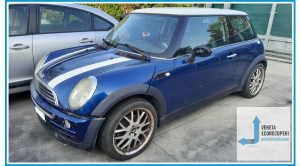 MINI MINI R50/R53 del 2003 parti usate e ricambi - Tipo Motore W10B16A