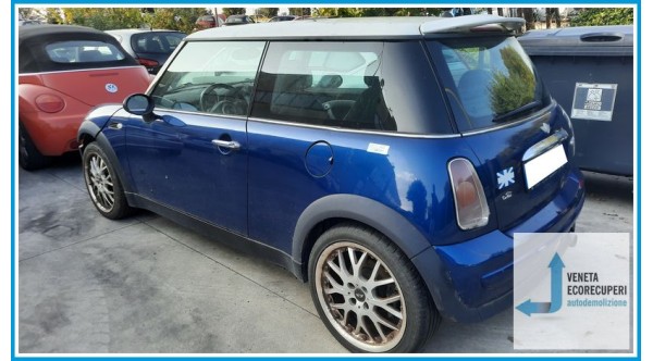 MINI MINI R50/R53 del 2003 parti usate e ricambi - Tipo Motore W10B16A