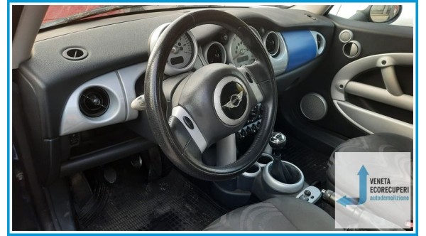 MINI MINI R50/R53 del 2003 parti usate e ricambi - Tipo Motore W10B16A