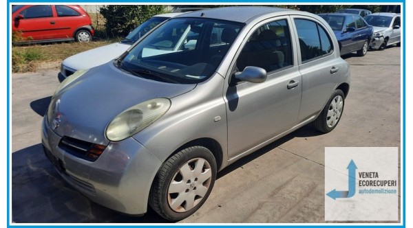 NISSAN MICRA K12E del 2004 parti usate e ricambi - Tipo Motore CR12