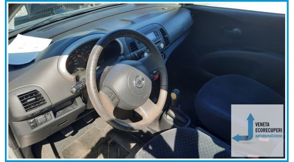 NISSAN MICRA K12E del 2004 parti usate e ricambi - Tipo Motore CR12