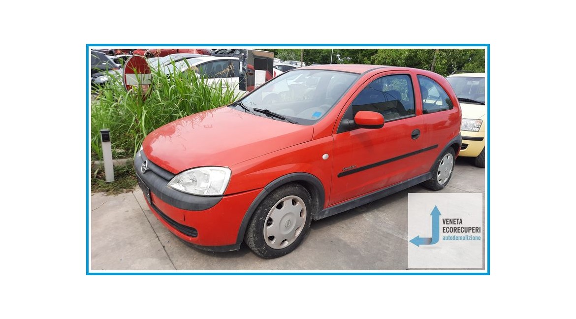 OPEL CORSA X01 del 2001 parti usate e ricambi - Tipo Motore Z10XE