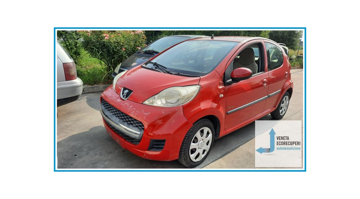 PEUGEOT 107  del 2011 parti usate e ricambi - Tipo Motore 1KR