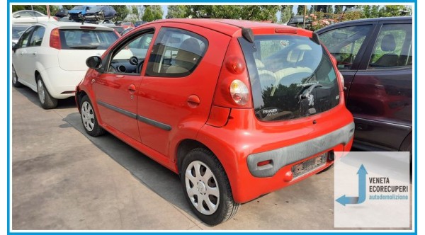 PEUGEOT 107  del 2011 parti usate e ricambi - Tipo Motore 1KR