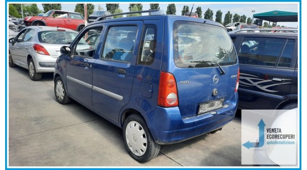 OPEL AGILA H00 del 2002 parti usate e ricambi - Tipo Motore Z12XE