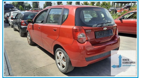CHEVROLET (DAEWOO) AVEO T250 del 2009 parti usate e ricambi - Tipo Motore B12D1