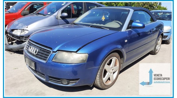 AUDI A4 Cabrio 8H del 2003 parti usate e ricambi - Tipo Motore BCZ