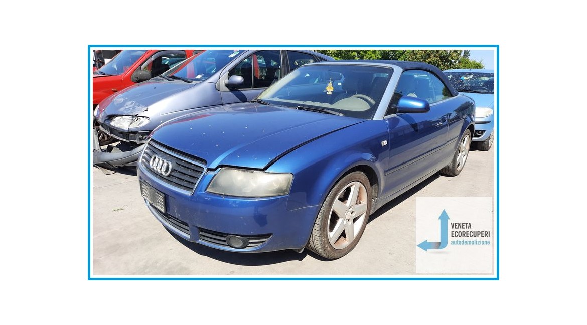 AUDI A4 Cabrio 8H del 2003 parti usate e ricambi - Tipo Motore BCZ