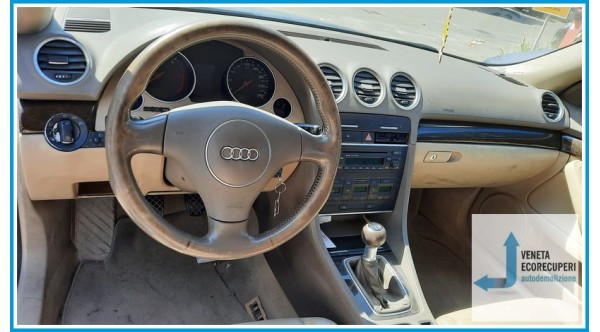 AUDI A4 Cabrio 8H del 2003 parti usate e ricambi - Tipo Motore BCZ