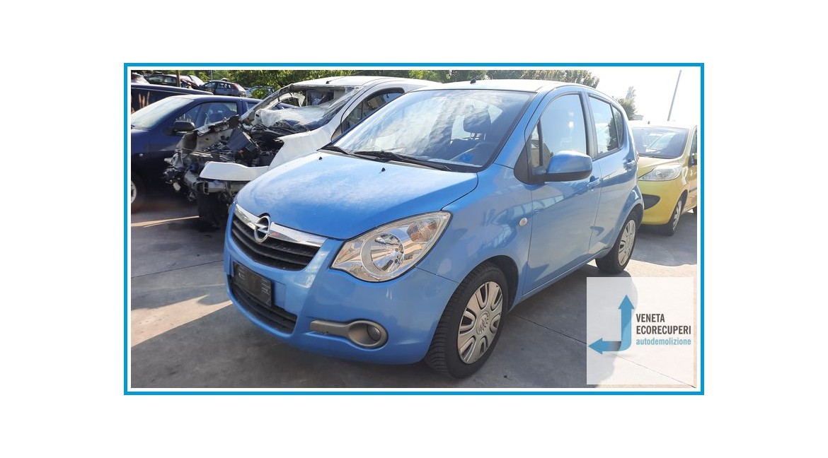 OPEL AGILA H08 del 2008 parti usate e ricambi - Tipo Motore K10B