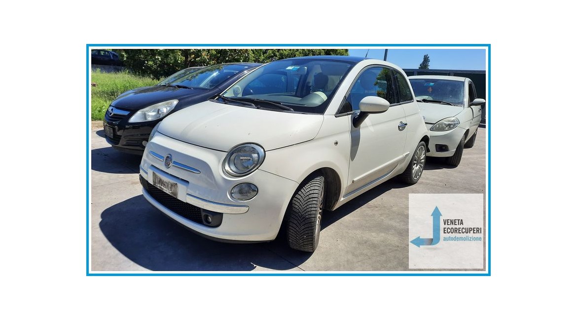 FIAT 500 3P del 2008 parti usate e ricambi - Tipo Motore 169A1000