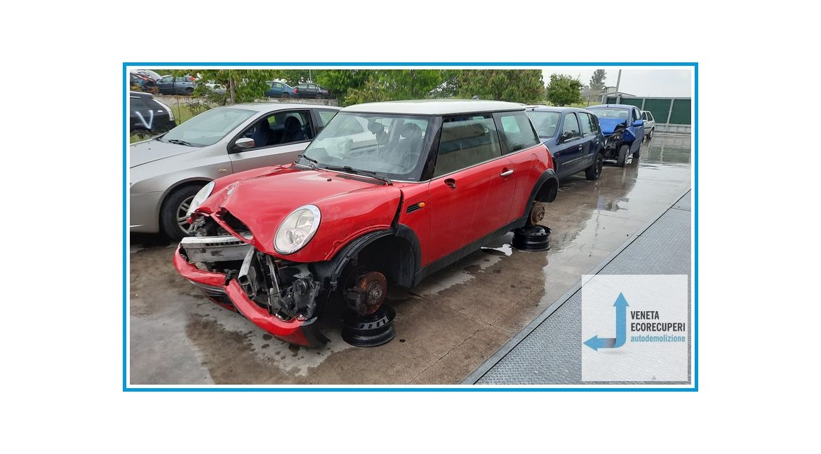 MINI MINI R50/R53 del 2005 parti usate e ricambi - Tipo Motore W10B16A