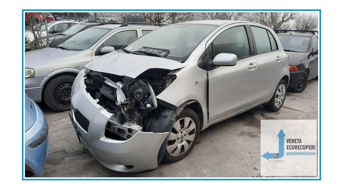 TOYOTA YARIS  del 2008 parti usate e ricambi - Tipo Motore 1KRFE