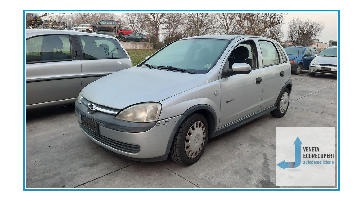 OPEL CORSA X01 del 2002 parti usate e ricambi - Tipo Motore Z12XE
