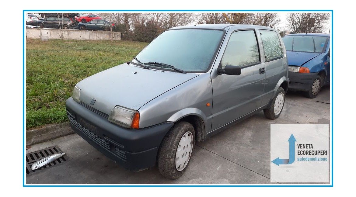 FIAT CINQUECENTO NM del 1996 parti usate e ricambi - Tipo Motore 1170A1046