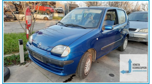 FIAT SEICENTO 1E del 2000 parti usate e ricambi - Tipo Motore 187A1000