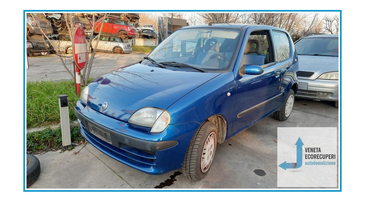 FIAT SEICENTO 1E del 2000 parti usate e ricambi - Tipo Motore 187A1000