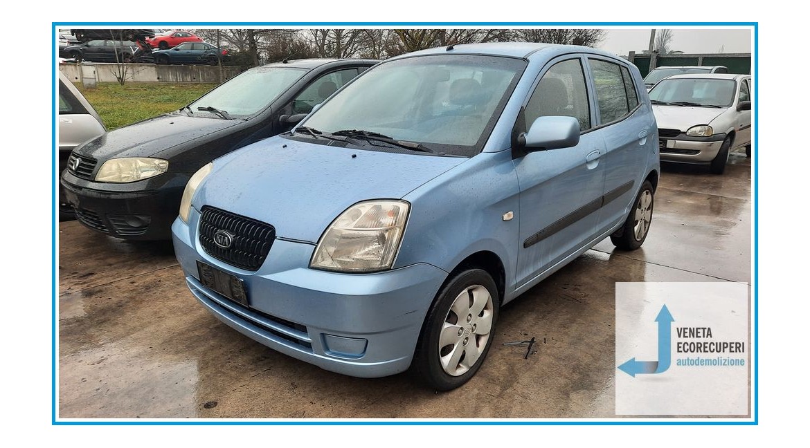 KIA PICANTO 1a Serie  del 2005 parti usate e ricambi - Tipo Motore G4HE