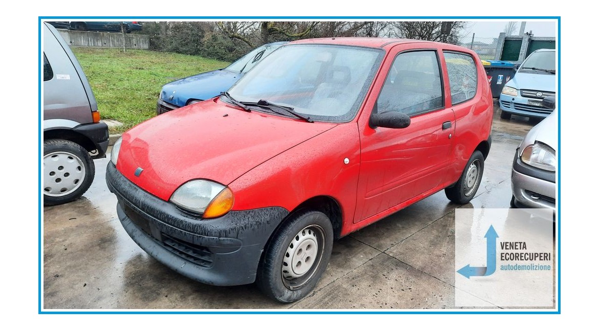 FIAT SEICENTO 1E del 1999 parti usate e ricambi - Tipo Motore 1170A1046